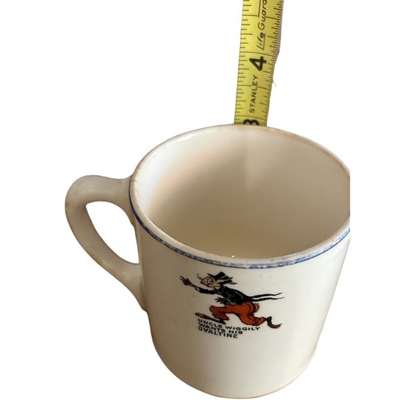 Vtg Uncle Wiggily Cup Mug Ovaltine House Cocoa Sebring Pottery Wander Co Chicago - Picture 8 of 8